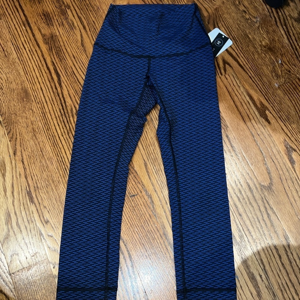 Lululemon Wunder Under Crop Yoga Legging Tights High Rise Waist Womens Size 4 - Picture 6 of 7